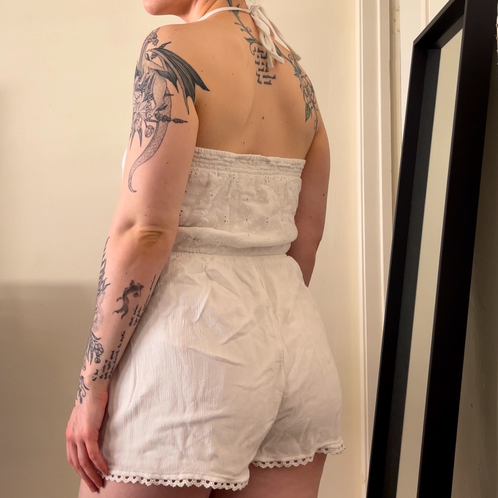White Romper